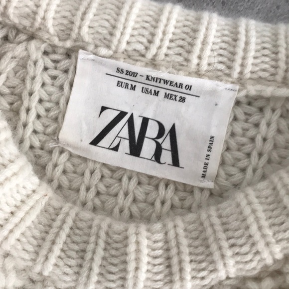 Zara Chunky Knitwear Cashmere - Picture 3 of 3